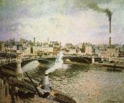 Camille Pissarro Morning,overcast Wather, USA oil painting artist